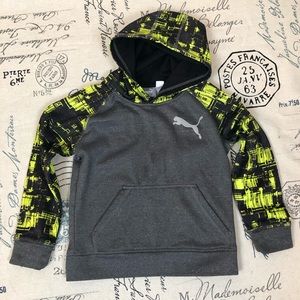 Puma Boys Hoody Sweat Shirt Sz 6